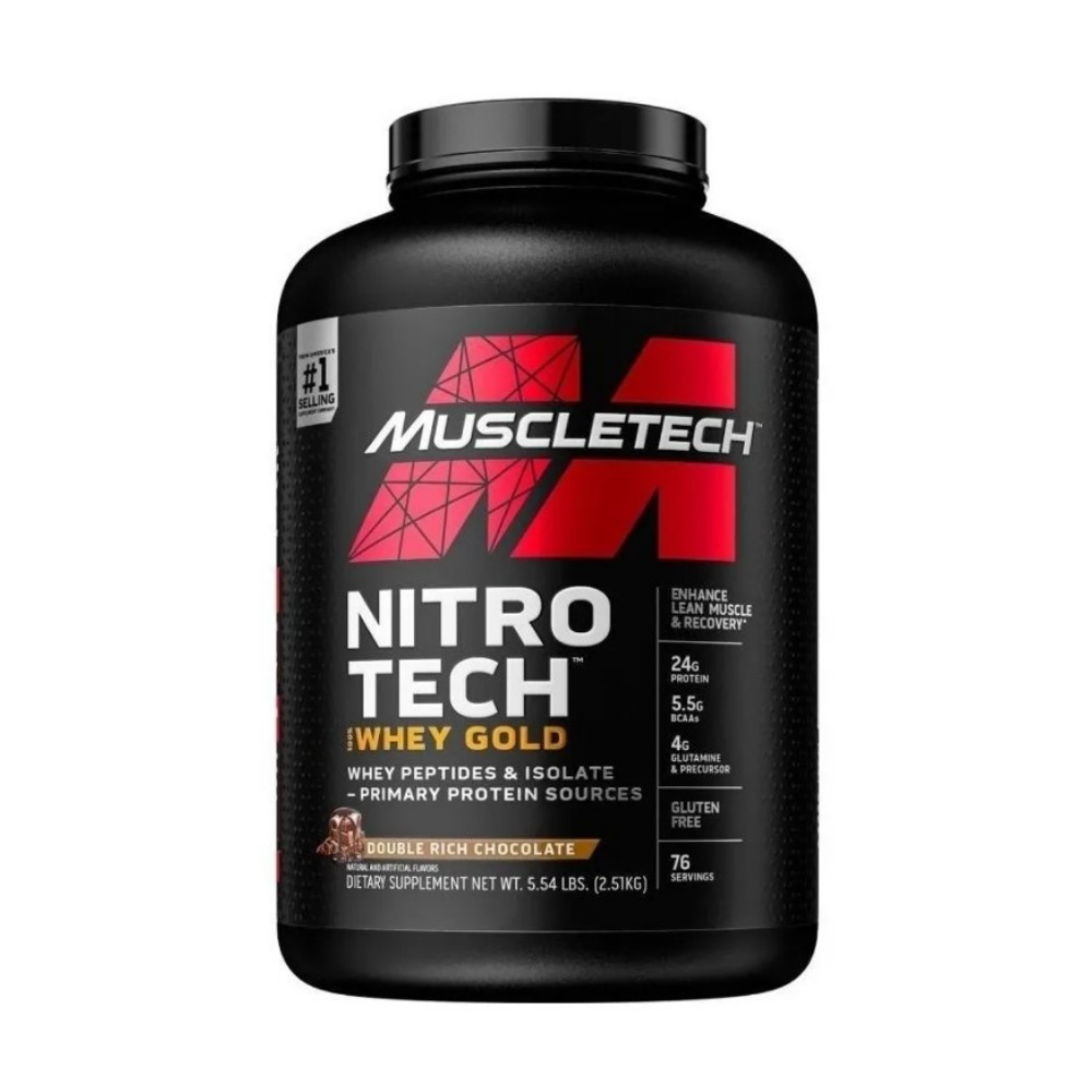 MUSCLETECH NITROTECH WHEY GOLD 5.5 LB