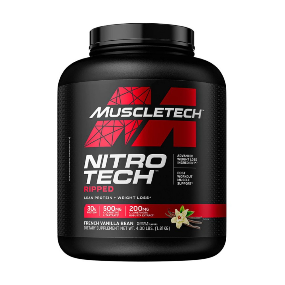 MUSCLETECH NITROTECH RIPPED 4 LBS