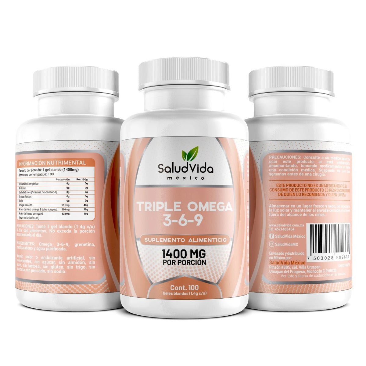 SALUD VIDA TRIPLE OMEGA 3-6-9
