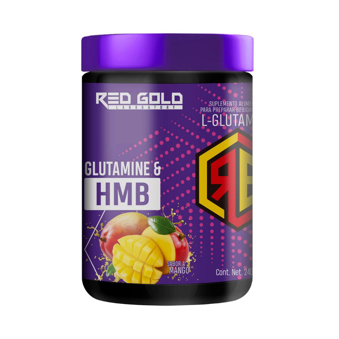 RED GOLD GLUTAMINE + HMB MANGO