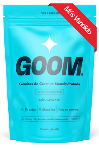 GOOM GOMITAS CREATINA 30 TOMÁS 450 GR
