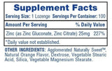 HI TECH ZINC LOZENGES 100 TABL