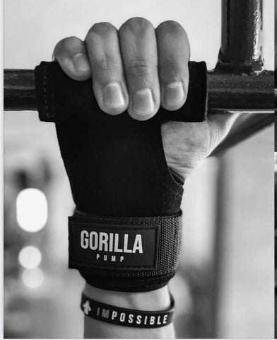 GORILA PUMP STRAPS CON CALLERA GRIPS DE PIEL