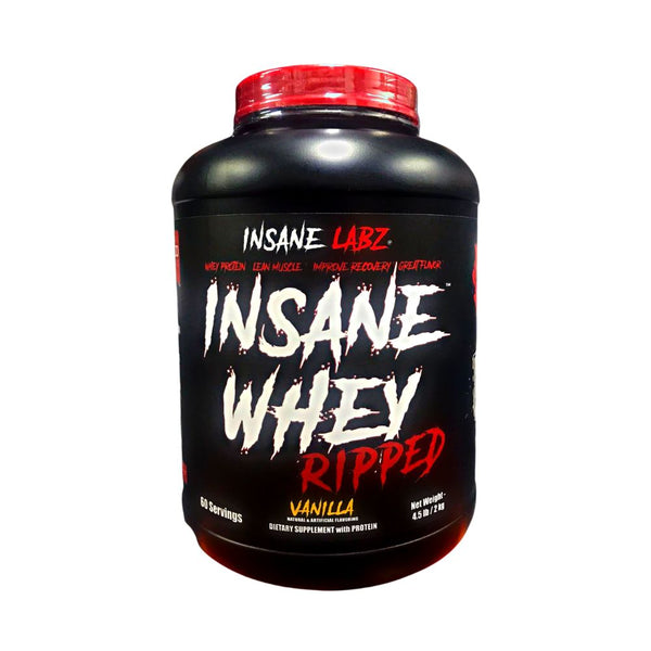 Whey Ripped INSANE LABZ INSANE WHEY RIPPED 4.5 LBS – Power in sports